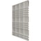 Ekena Millwork 19 5/8in. W x 19 5/8in. H Stacked EnduraWall Decorative 3D Wall Panel Covers 2.67 Sq. Ft. WP20X20SDCCH - alternate 2